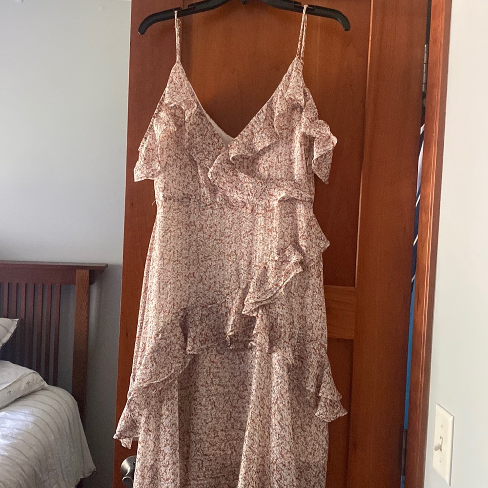 Floral dress, wore once to wedding